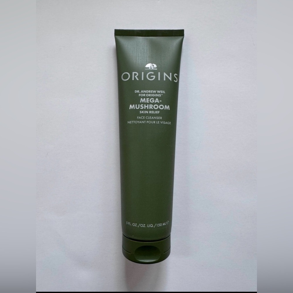 Origins Mega-Mushroom Skin Relief Face Cleanser, 5oz/150ml